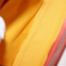 Salvatore Ferragamo Hand Bag Leather Orange Silver Auth 151757-20