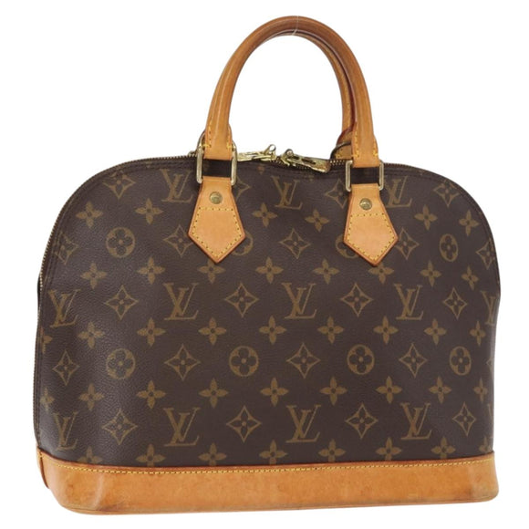 LOUIS VUITTON Monogram Alma Hand Bag M51130 LV Auth 151758