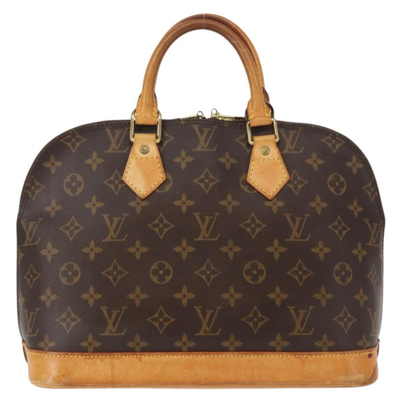 LOUIS VUITTON Monogram Alma Hand Bag M51130 LV Auth 151758