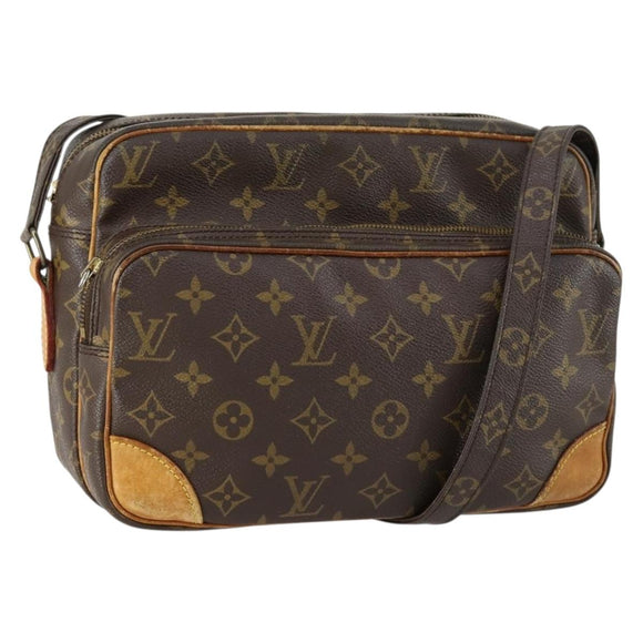 LOUIS VUITTON Monogram Nile Shoulder Bag M45244 LV Auth 151759