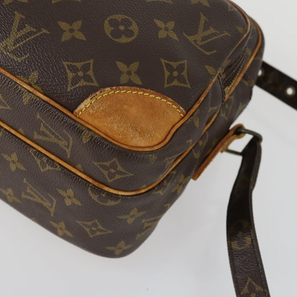 LOUIS VUITTON Monogram Nile Shoulder Bag M45244 LV Auth 151759