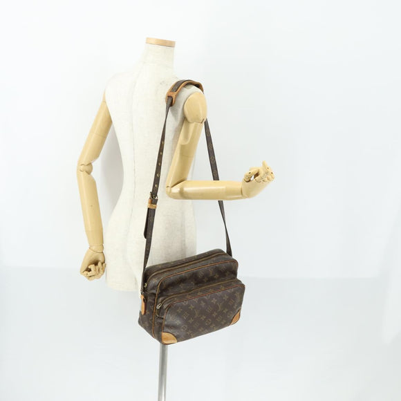 LOUIS VUITTON Monogram Nile Shoulder Bag M45244 LV Auth 151759