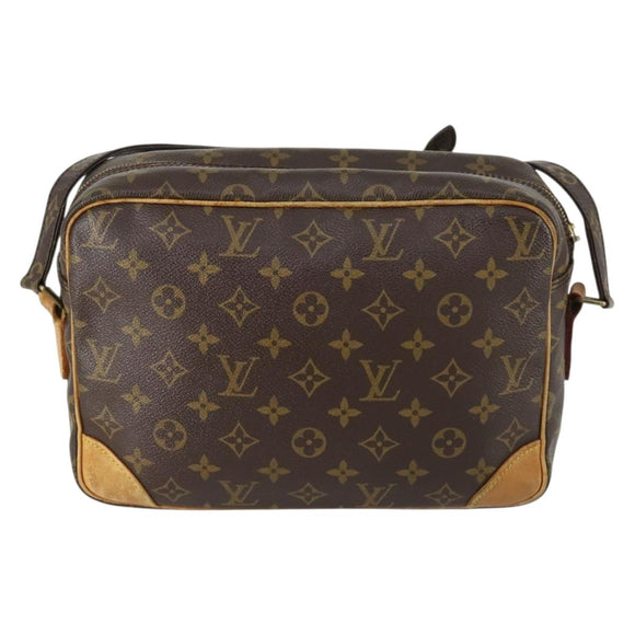 LOUIS VUITTON Monogram Nile Shoulder Bag M45244 LV Auth 151759