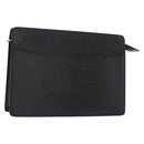 LOUIS VUITTON Epi Pochette Homme Clutch Bag Black M52522 LV Auth 151762-1