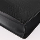 LOUIS VUITTON Epi Pochette Homme Clutch Bag Black M52522 LV Auth 151762-16