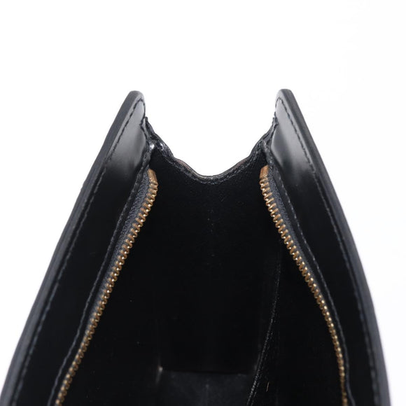 LOUIS VUITTON Epi Pochette Homme Clutch Bag Black M52522 LV Auth 151762