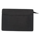 LOUIS VUITTON Epi Pochette Homme Clutch Bag Black M52522 LV Auth 151762-13