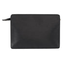 LOUIS VUITTON Epi Pochette Homme Clutch Bag Black M52522 LV Auth 151762-2
