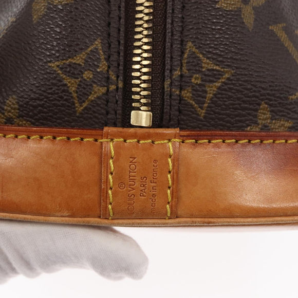 LOUIS VUITTON Monogram Alma Hand Bag M51130 LV Auth 151763