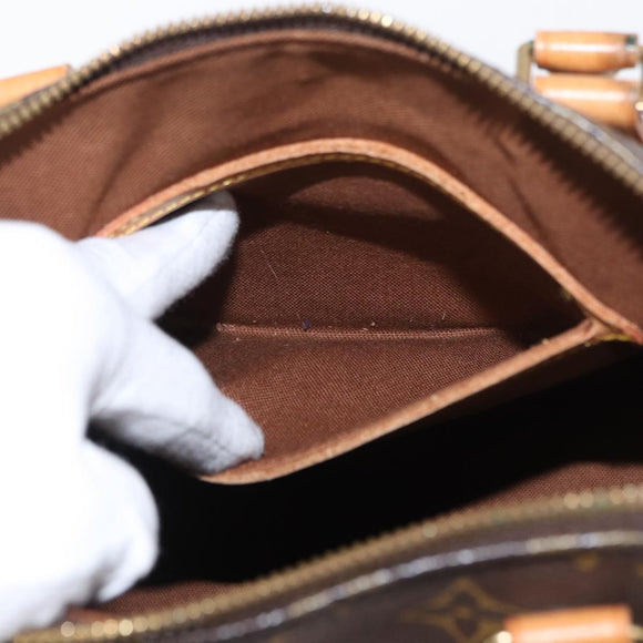 LOUIS VUITTON Monogram Alma Hand Bag M51130 LV Auth 151763