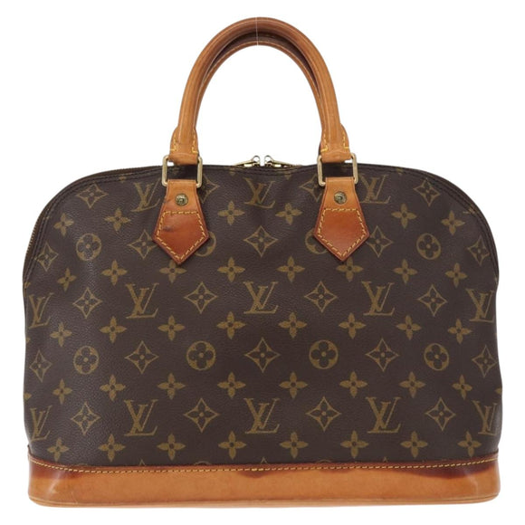 LOUIS VUITTON Monogram Alma Hand Bag M51130 LV Auth 151763