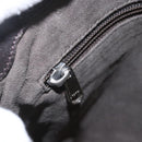 GUCCI GG Supreme Shoulder Bag PVC Leather Beige Silver 406410 Auth 151765-17