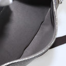 GUCCI GG Supreme Shoulder Bag PVC Leather Beige Silver 406410 Auth 151765-22