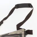 GUCCI GG Supreme Shoulder Bag PVC Leather Beige Silver 406410 Auth 151765-8