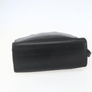 LOEWE Hand Bag Leather 2way Black Silver Auth 151766-5