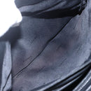 LOEWE Hand Bag Leather 2way Black Silver Auth 151766-24