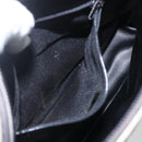 BALLY Shoulder Bag Leather Gray Gold Auth 151768-20