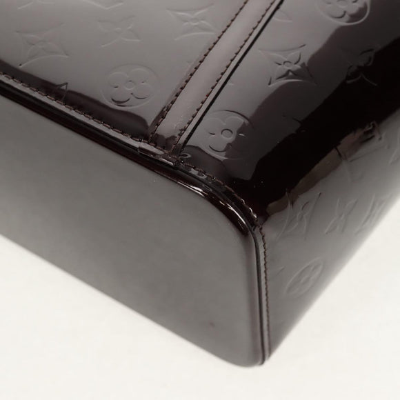 LOUIS VUITTON Vernis Avalon GM Hand Bag Rouge Favist M91566 LV Auth 151769AV