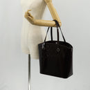 LOUIS VUITTON Vernis Avalon GM Hand Bag Rouge Favist M91566 LV Auth 151769AV-23