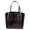 LOUIS VUITTON Vernis Avalon GM Hand Bag Rouge Favist M91566 LV Auth 151769AV-2