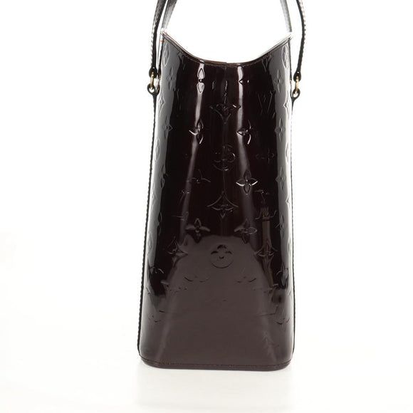 LOUIS VUITTON Vernis Avalon GM Hand Bag Rouge Favist M91566 LV Auth 151769AV