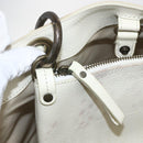 BURBERRY Blue Label Tote Bag Canvas Yellow Auth 151770-15