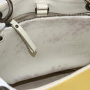 BURBERRY Blue Label Tote Bag Canvas Yellow Auth 151770-16