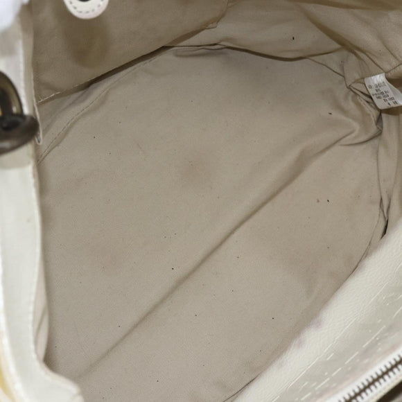 BURBERRY Blue Label Tote Bag Canvas Yellow Auth 151770