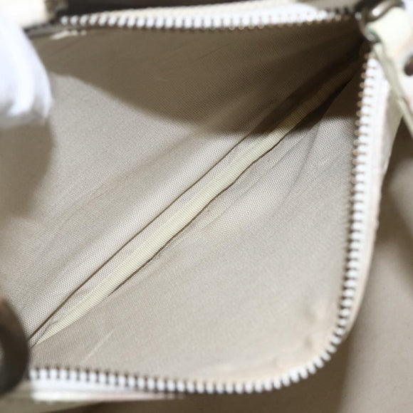 BURBERRY Blue Label Tote Bag Canvas Yellow Auth 151770