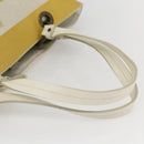 BURBERRY Blue Label Tote Bag Canvas Yellow Auth 151770-7
