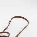 Burberrys Nova Check Hand Bag Canvas 2way Beige Auth 151772-11