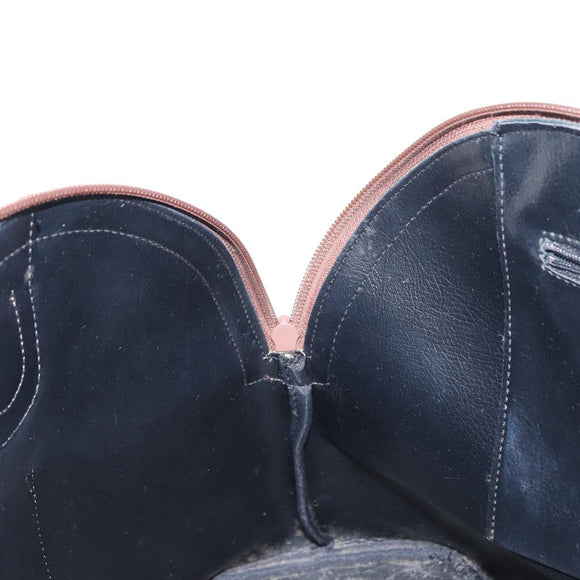 Burberrys Nova Check Hand Bag Canvas 2way Beige Auth 151772