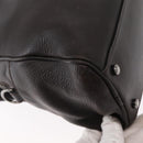 CARTIER Hand Bag Leather Black Auth 151775-13