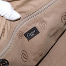 CARTIER Hand Bag Leather Black Auth 151775-17