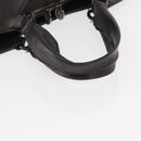 CARTIER Hand Bag Leather Black Auth 151775-7