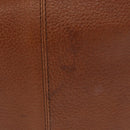 Burberrys Shoulder Bag Leather Brown Gold Auth 151776-3