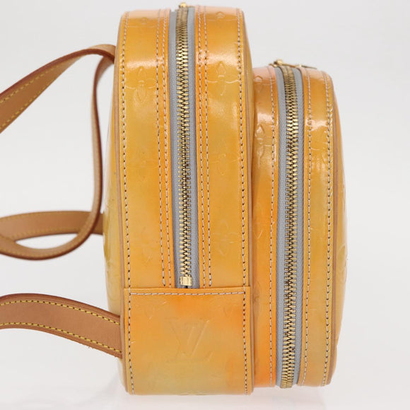 LOUIS VUITTON Monogram Vernis Marley Backpack Gris M91038 LV Auth 151778