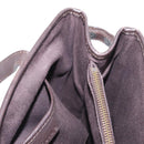 CELINE Macadam Canvas Hand Bag Beige Gold Auth 151779-17