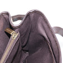 CELINE Macadam Canvas Hand Bag Beige Gold Auth 151779-18