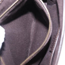 CELINE Macadam Canvas Hand Bag Beige Gold Auth 151779-24