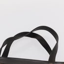 CELINE Macadam Canvas Hand Bag Beige Gold Auth 151779-8