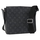 LOUIS VUITTON Monogram Eclipse District PM Shoulder Bag M45272 LV Auth 151784-1
