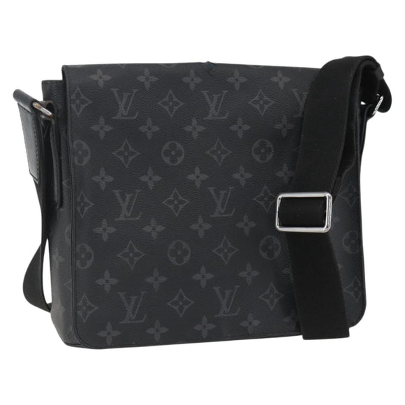LOUIS VUITTON Monogram Eclipse District PM Shoulder Bag M45272 LV Auth 151784