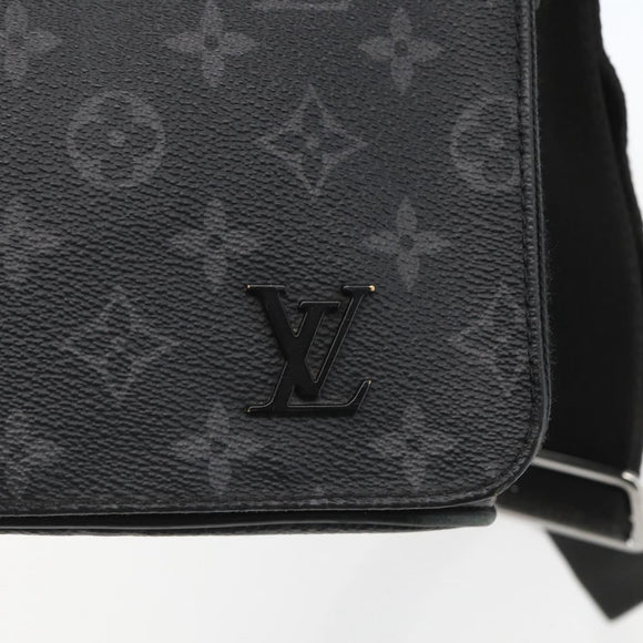 LOUIS VUITTON Monogram Eclipse District PM Shoulder Bag M45272 LV Auth 151784