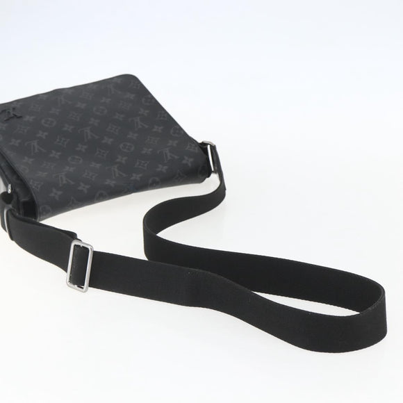 LOUIS VUITTON Monogram Eclipse District PM Shoulder Bag M45272 LV Auth 151784