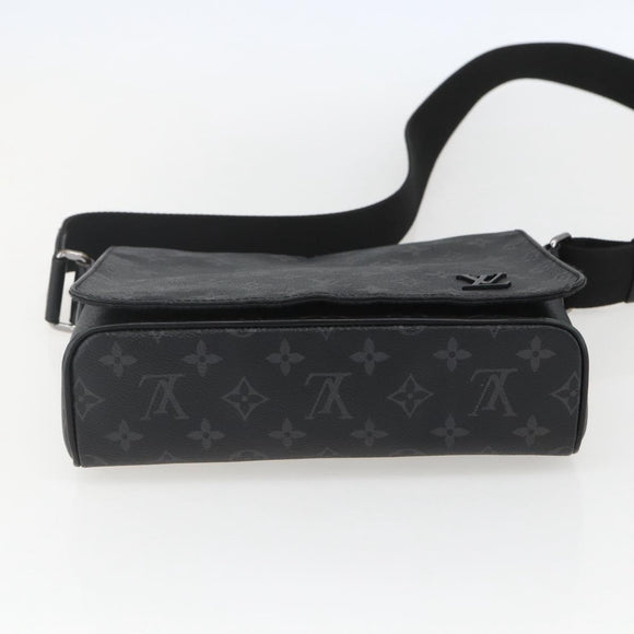 LOUIS VUITTON Monogram Eclipse District PM Shoulder Bag M45272 LV Auth 151784