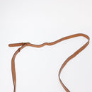 CELINE Macadam Canvas Shoulder Bag PVC Leather Brown Gold Auth 151785-8