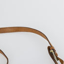 CELINE Macadam Canvas Shoulder Bag PVC 4 Set Beige Brown Navy Auth 151786-11