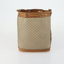 CELINE Macadam Canvas Shoulder Bag PVC 4 Set Beige Brown Navy Auth 151786-9