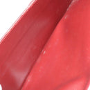 CARTIER Clutch Bag Leather 3 Set Bordeaux Auth 151788-19